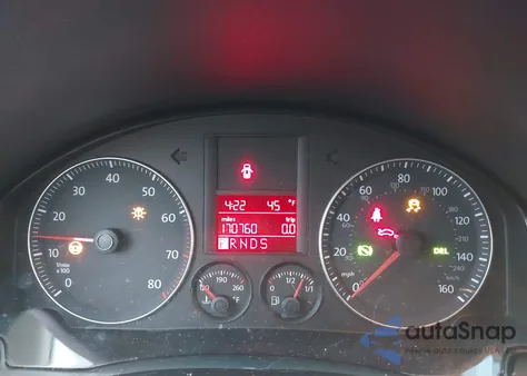 2008 Volkswagen Jetta Se из США, поврежденный, VIN 3VWRM71K88M160833